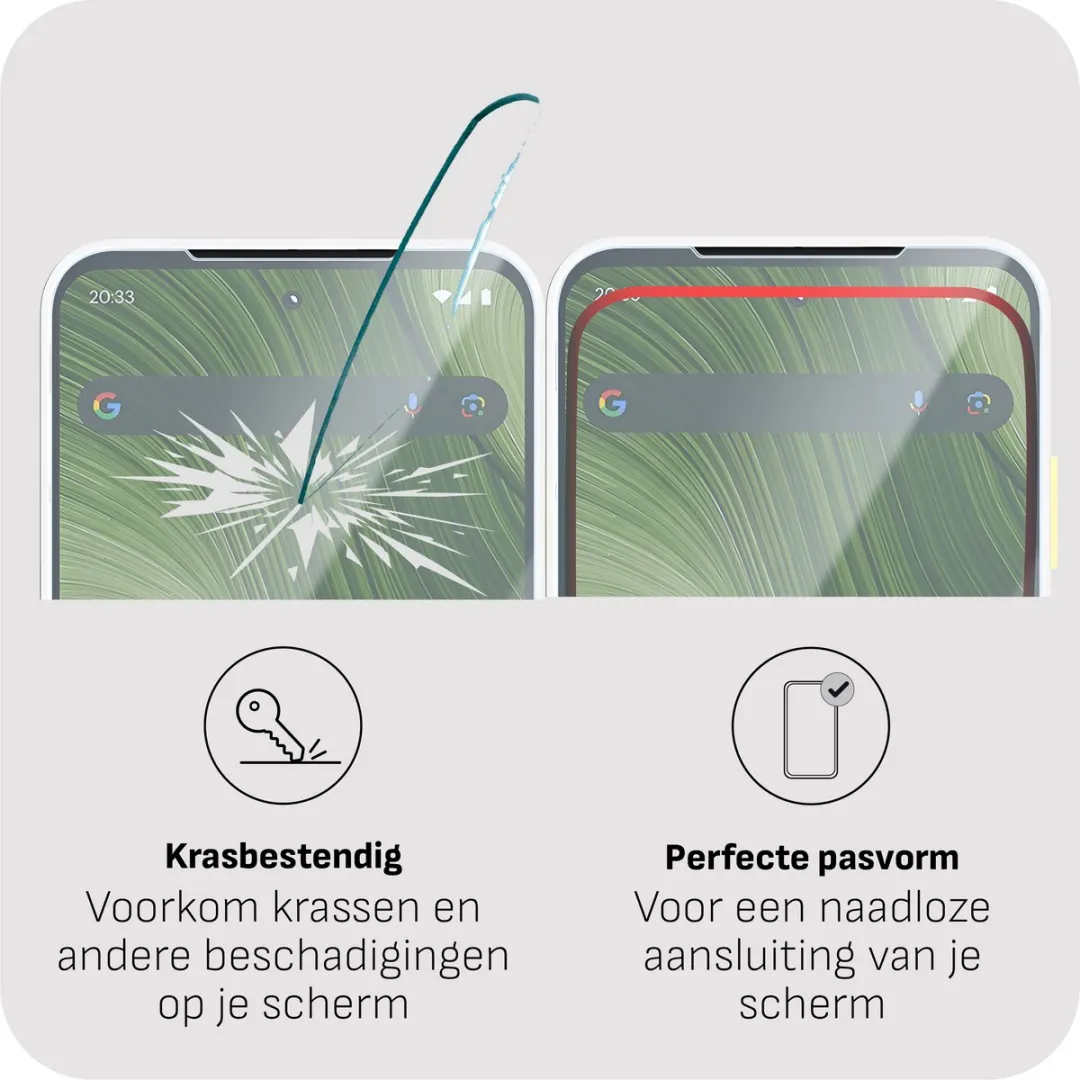 Just in Case Screenprotector Fairphone 6 - Gehard Glas - afbeelding 6 van 6