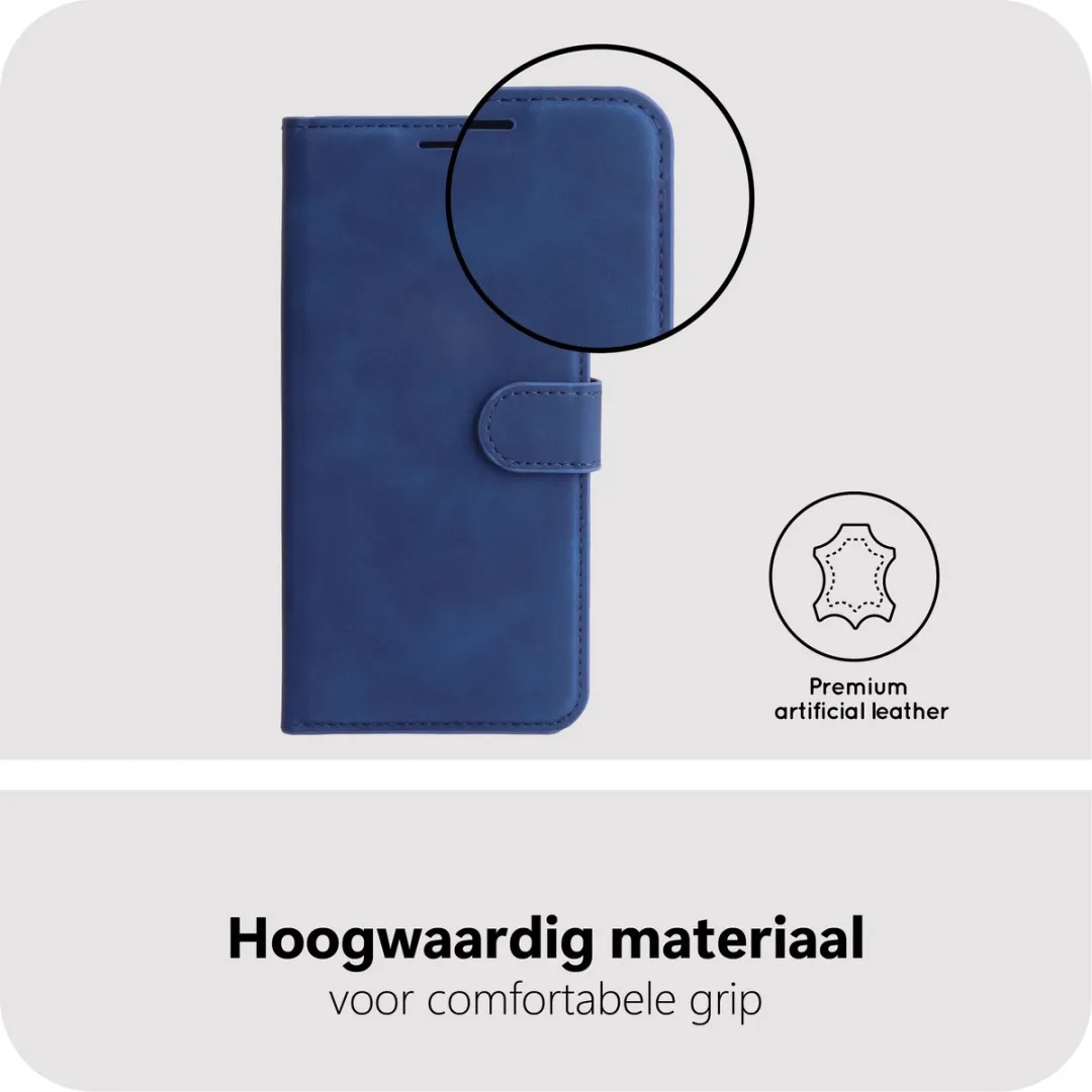 Just in Case MSA2870PW7 Hoesje - Samsung Galaxy A37 - 4 Pasjes - Blauw
