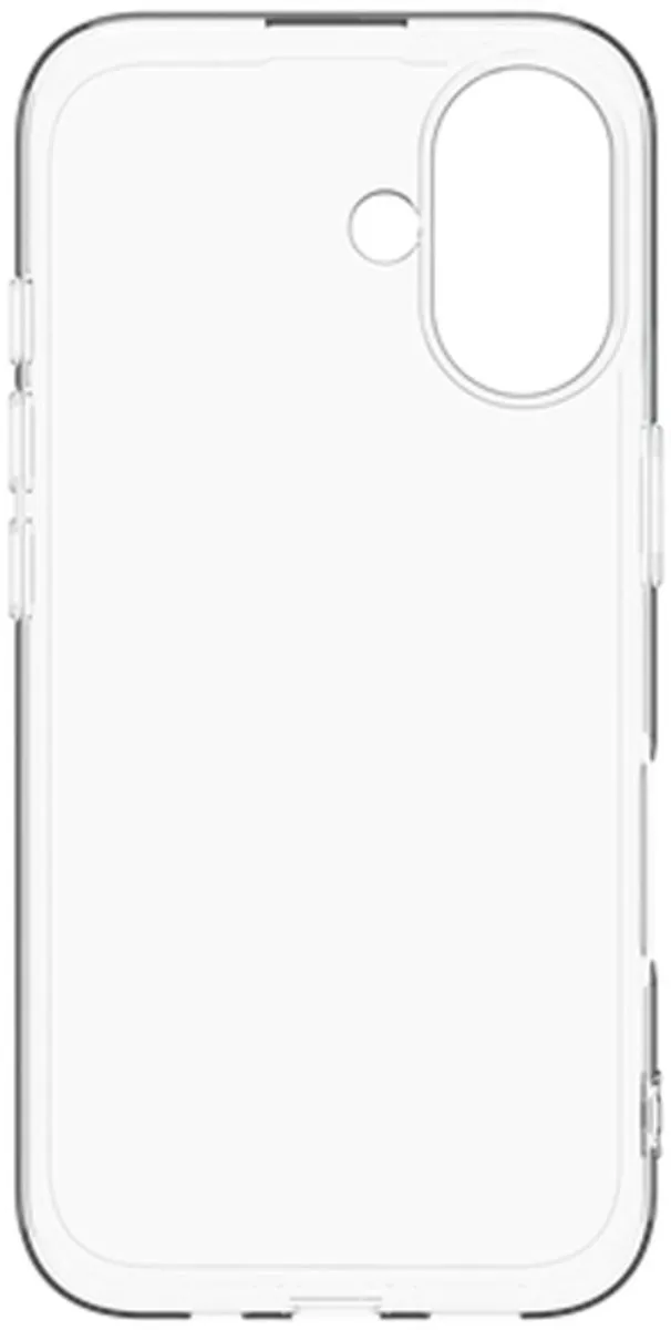 Just in Case iPhone 16 Siliconen Hoesje - Transparant - MPN 8332387