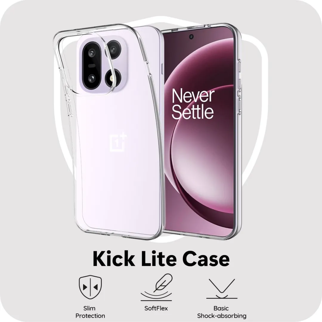 Just in Case Siliconen Hoesje OnePlus 15 MON2828KL0 - Transparant