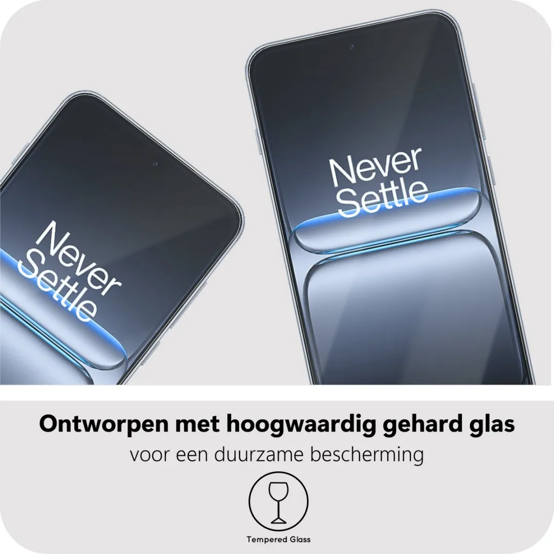Just in Case Screenprotector OnePlus Nord 5 - Gehard Glas