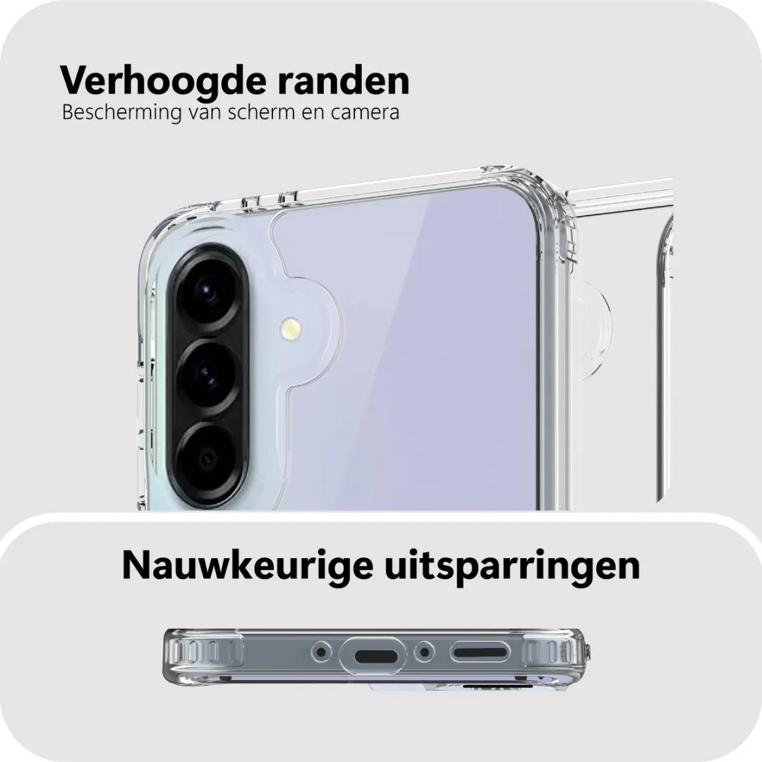 Just in Case Hoesje MSA2870AE0M Samsung Galaxy A37 - Transparant