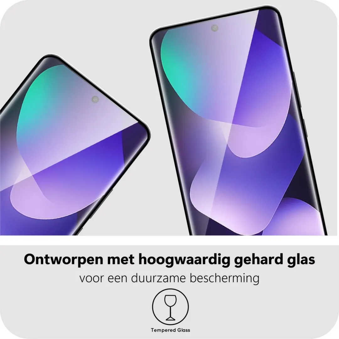 Just in Case Screenprotector Xiaomi Redmi Note 15 - Full Cover Gehard Glas