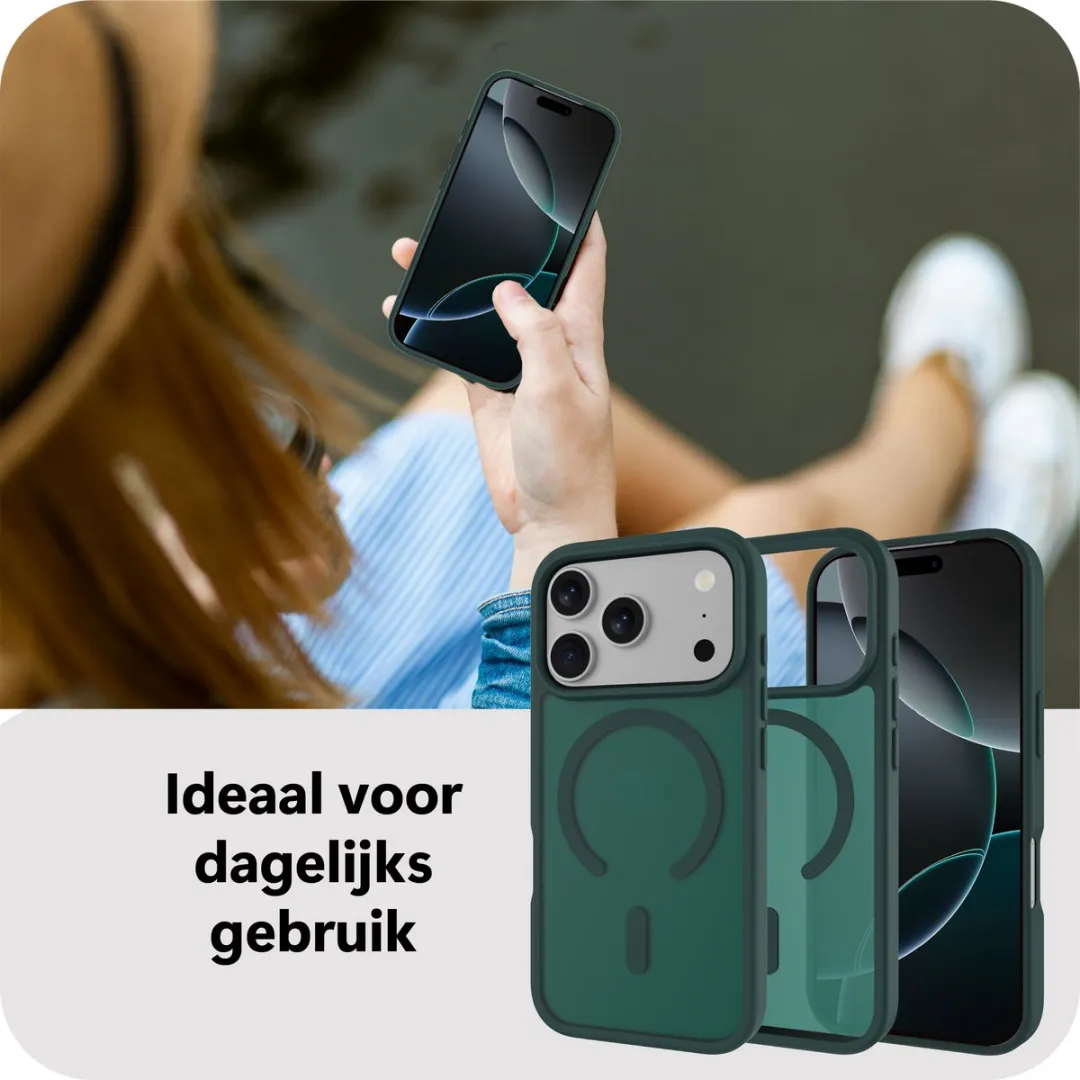 Just in Case iPhone 17 Pro Max Hoesje - MAP2763AE8M - Groen