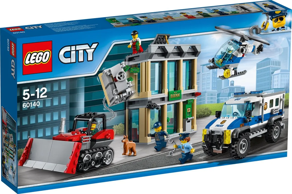 LEGO City Politie Bulldozer 60140