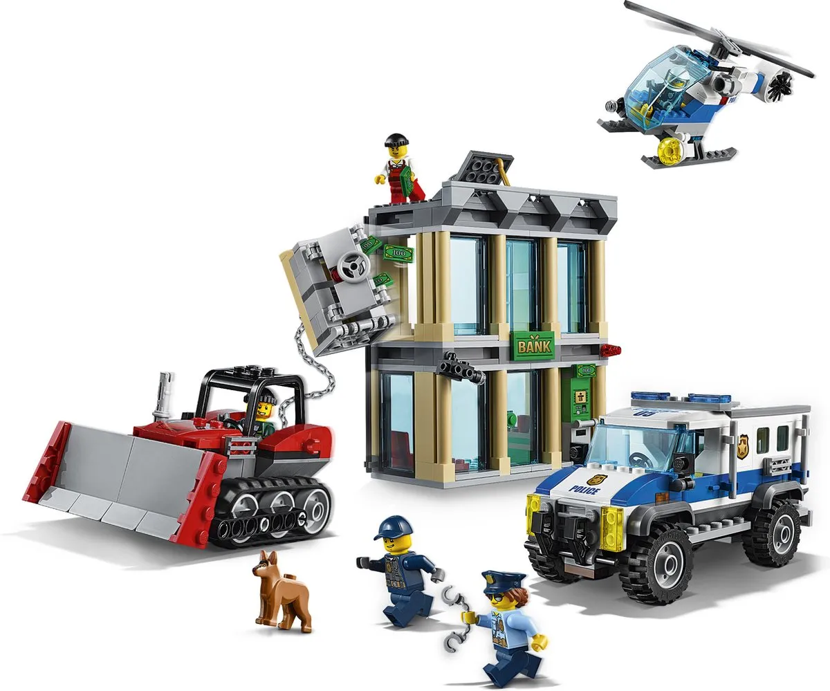 LEGO City Politie Bulldozer 60140 - 561 Stukken