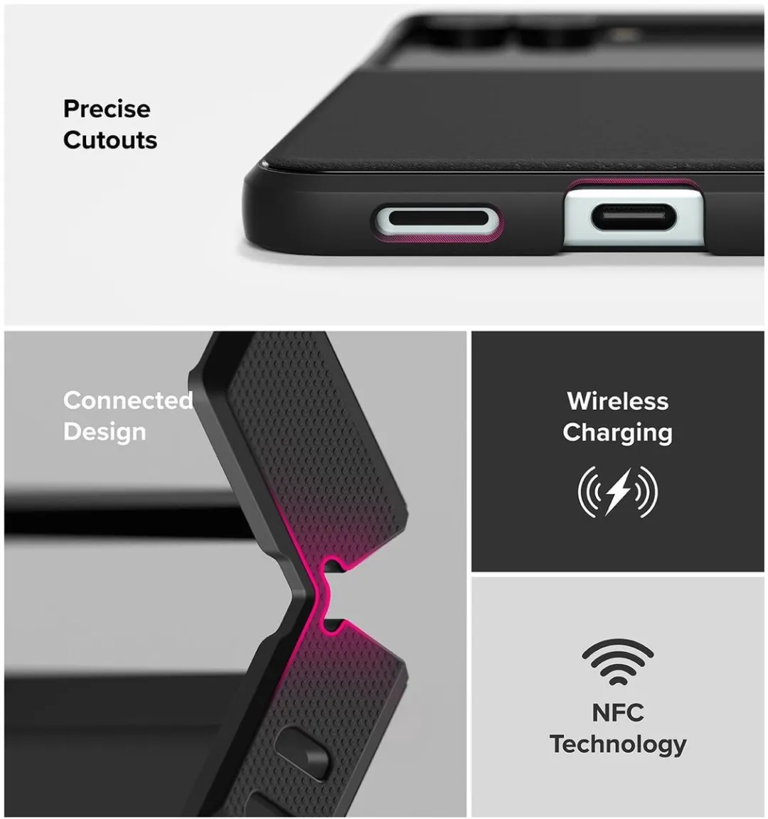 Ringke Onyx Hoesje Samsung Galaxy Z Flip 7 - Zwart