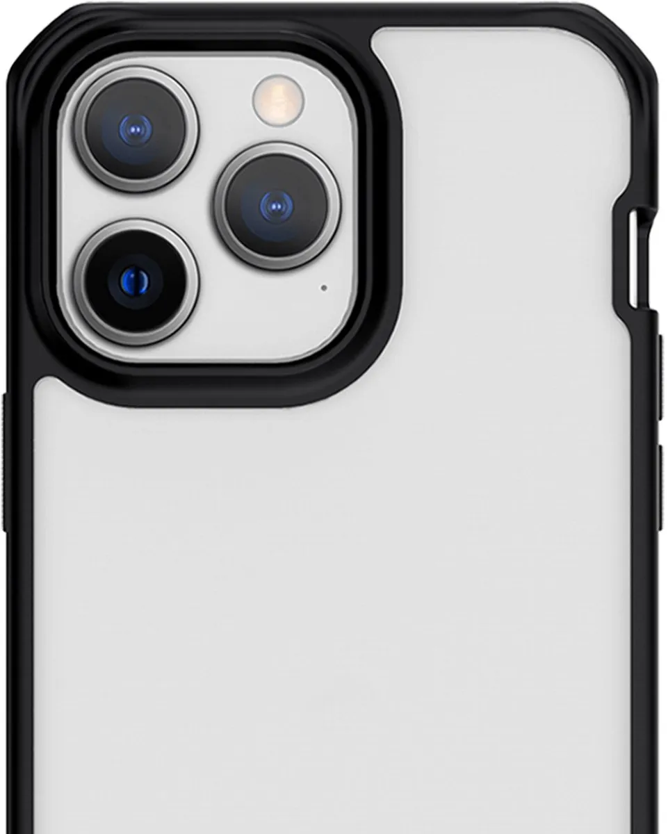 Itskins Hybride Solid Hoesje iPhone 14 Pro Max - Transparant