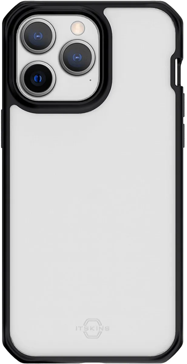 Itskins Hybride Solid Hoesje iPhone 14 Pro Max - Transparant