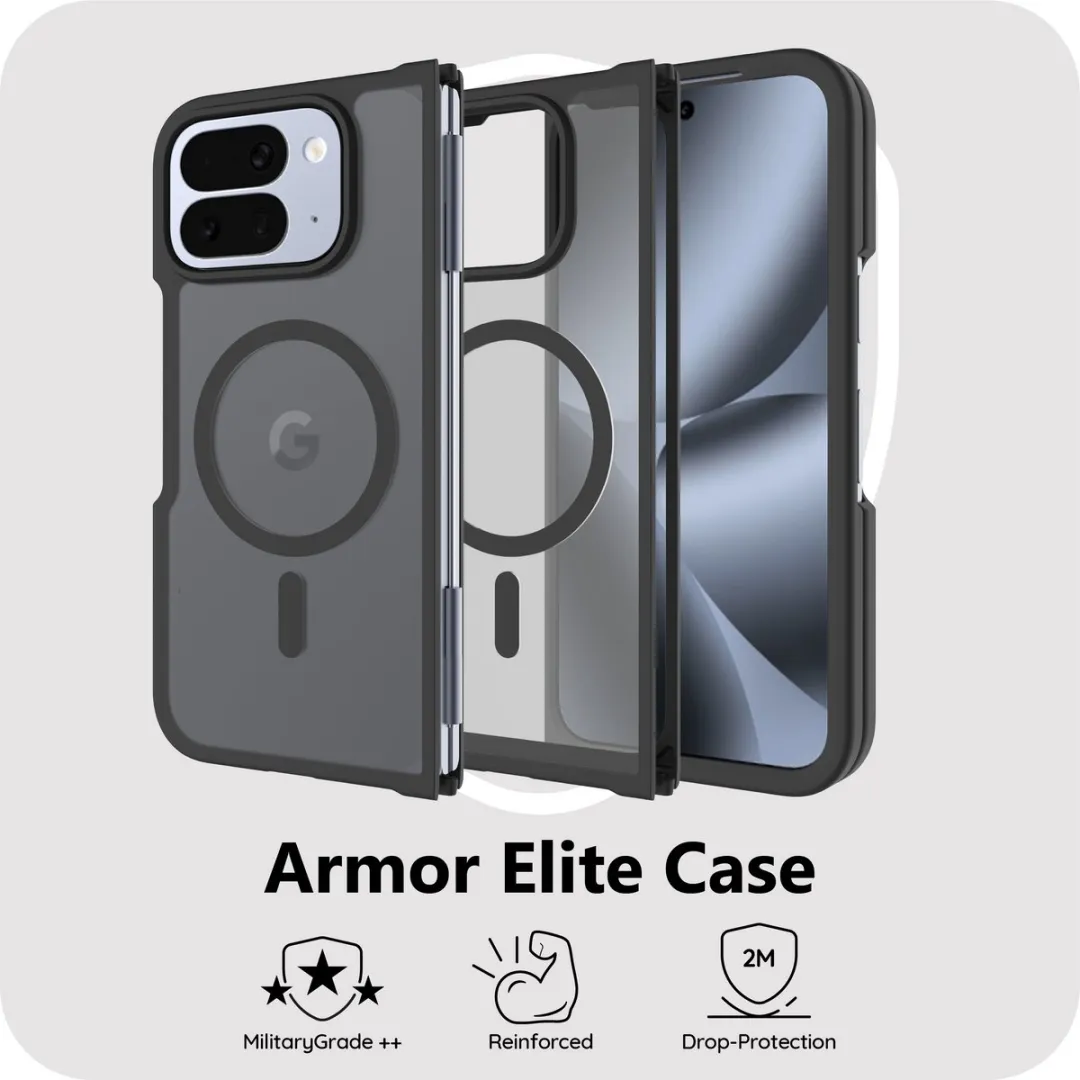 Just in Case Pixel 10 Pro Fold MGO2797AE1M Hoesje - Military Grade - Zwart
