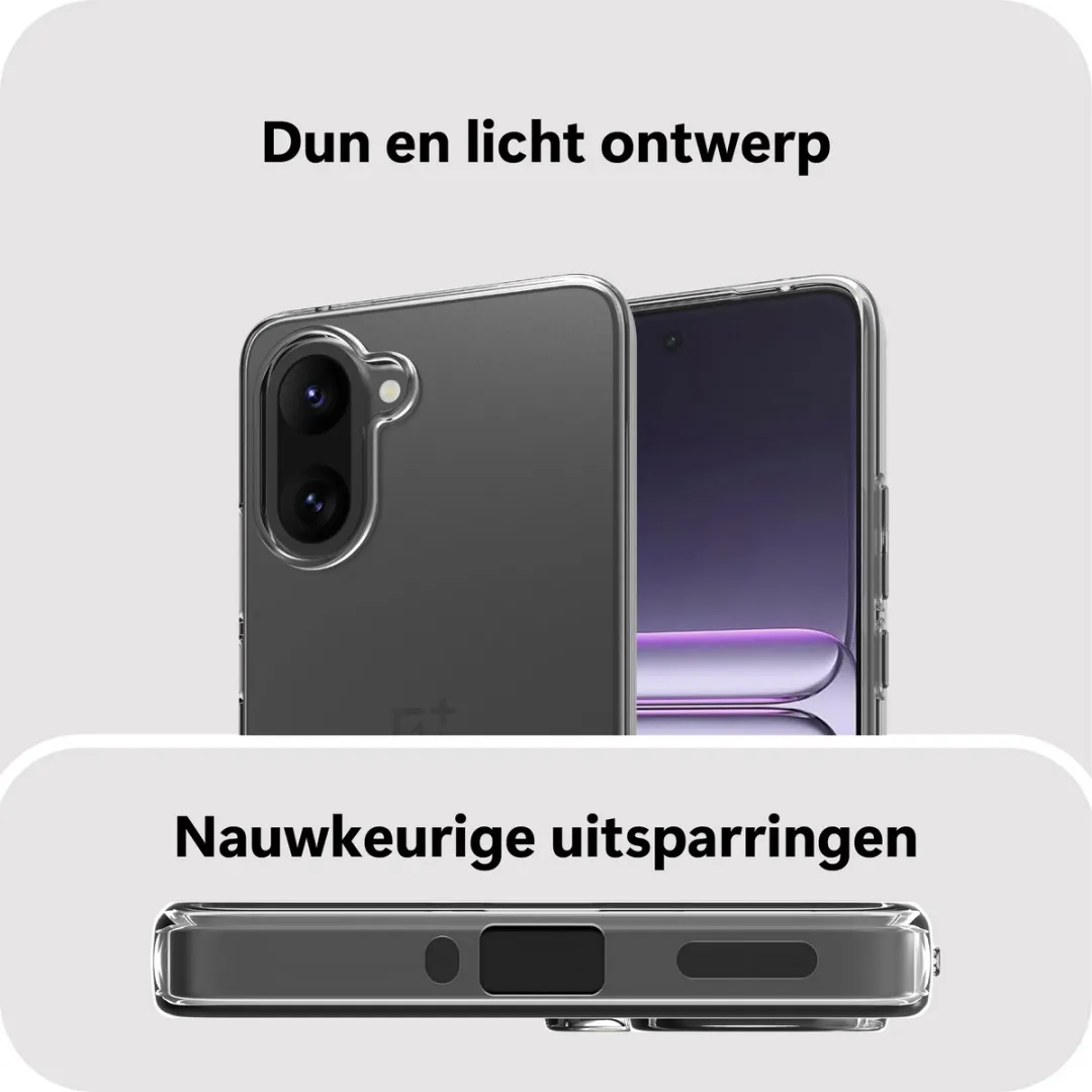 Just in Case Siliconen Hoesje OnePlus Nord CE5 MON2787KL0 - Transparant