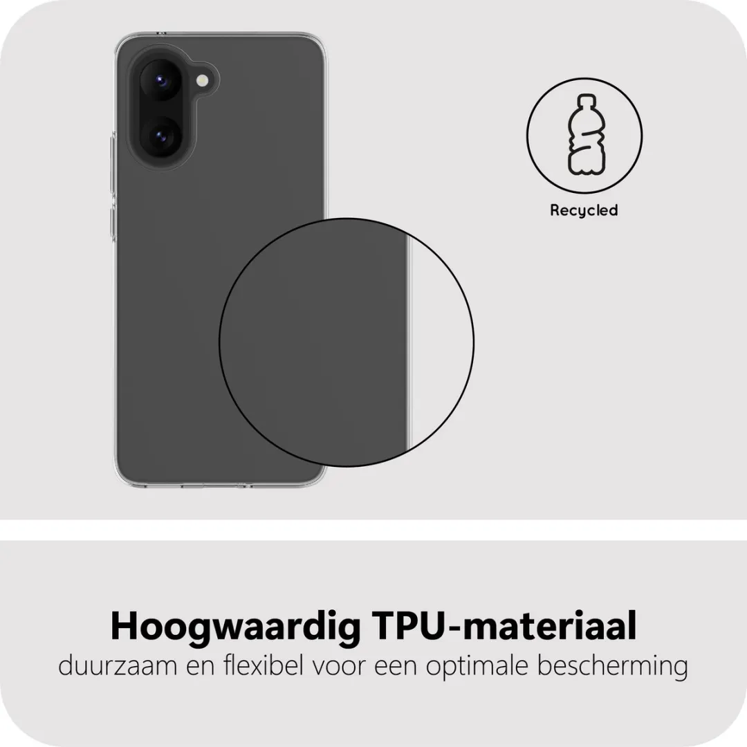 Just in Case Siliconen Hoesje OnePlus Nord CE5 MON2787KL0 - Transparant