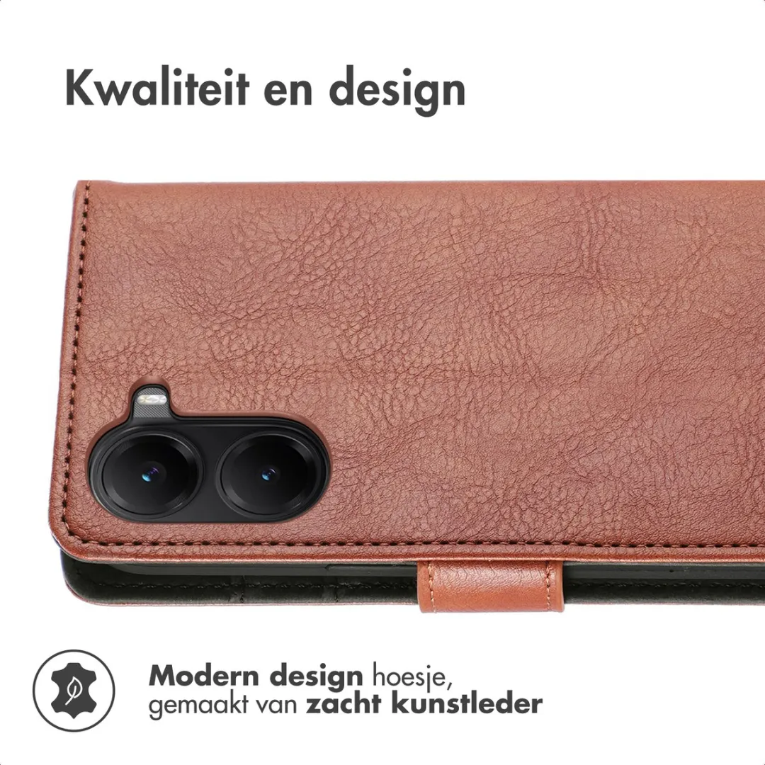 Imoshion Hoesje Xiaomi Poco X7 Pro - 3 Pasjes - Bruin