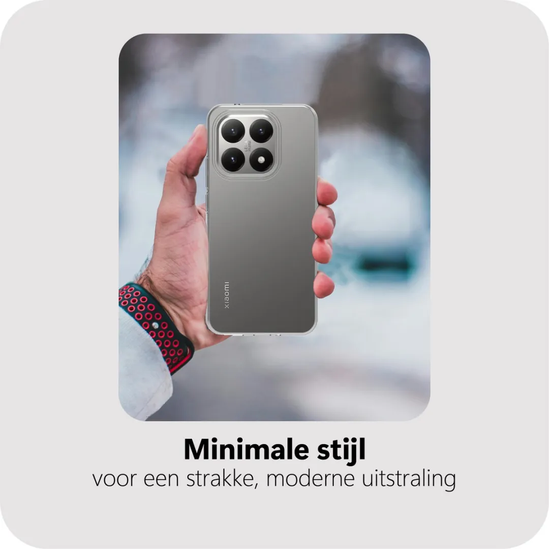 Just in Case Xiaomi 15T Hoesje MXM2826KL0 - Siliconen - Transparant