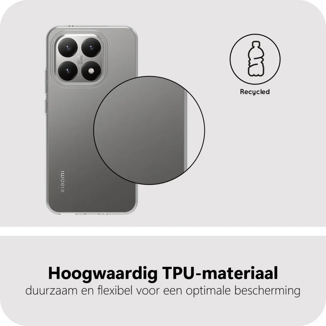 Just in Case Xiaomi 15T Hoesje MXM2826KL0 - Siliconen - Transparant - afbeelding 6 van 6