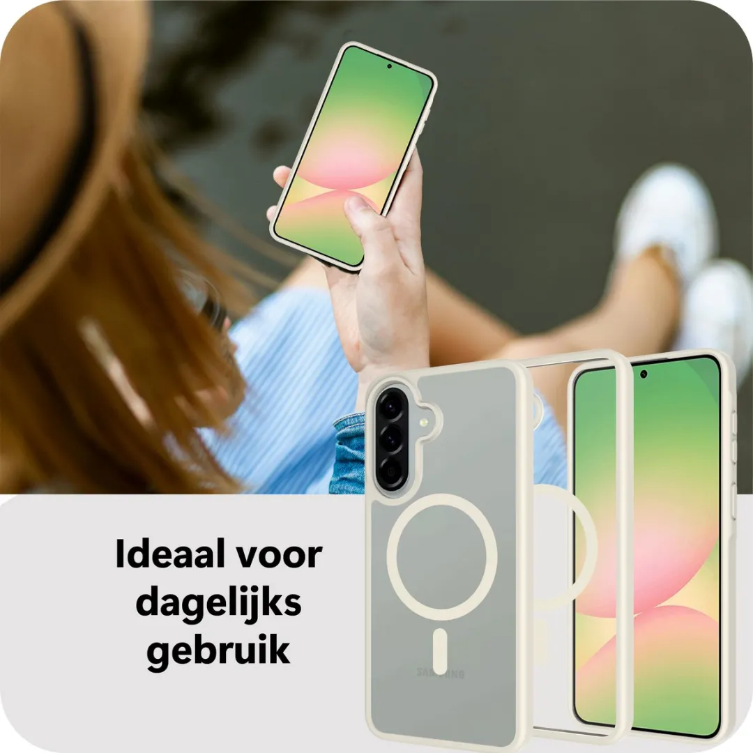 Just in Case MSA2871AE10M Hoesje Samsung Galaxy A57 - MagSafe - Ivory - afbeelding 6 van 6