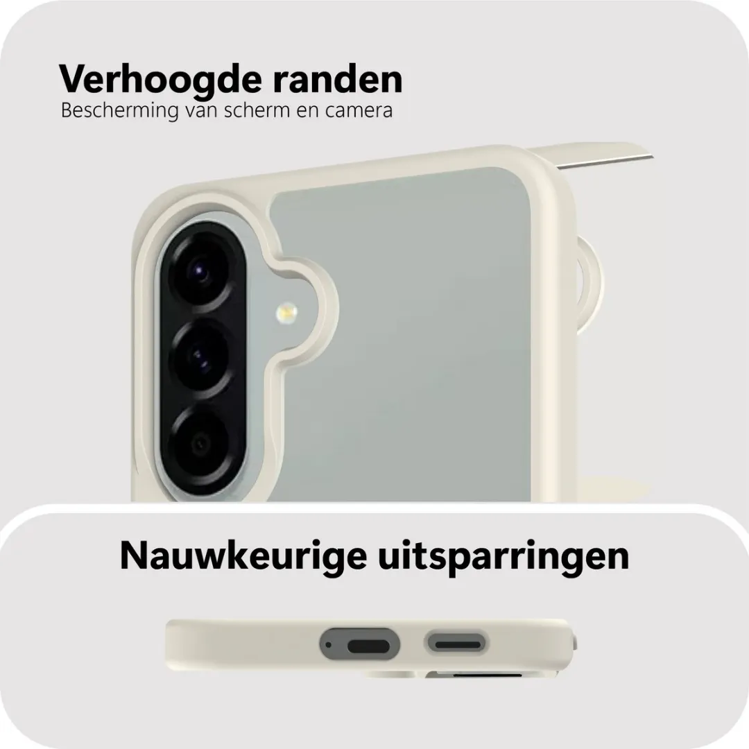Just in Case MSA2871AE10M Hoesje Samsung Galaxy A57 - MagSafe - Ivory