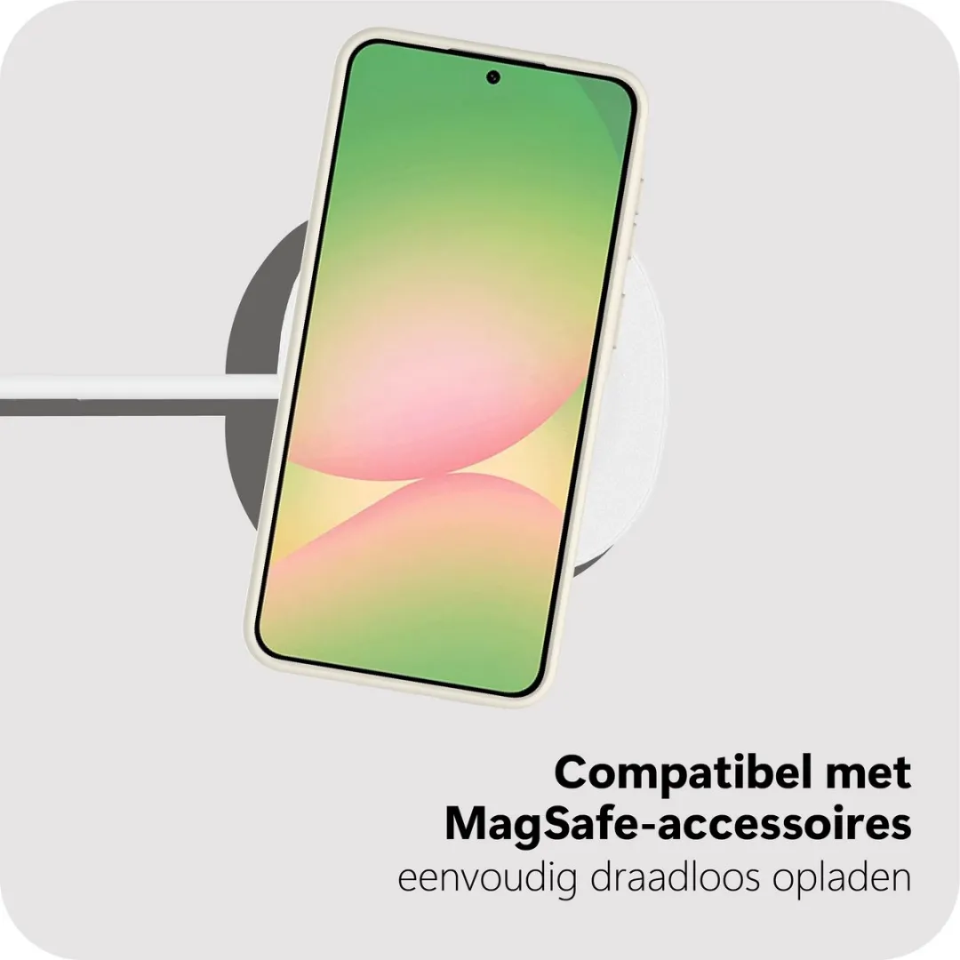 Just in Case MSA2871AE10M Hoesje Samsung Galaxy A57 - MagSafe - Ivory