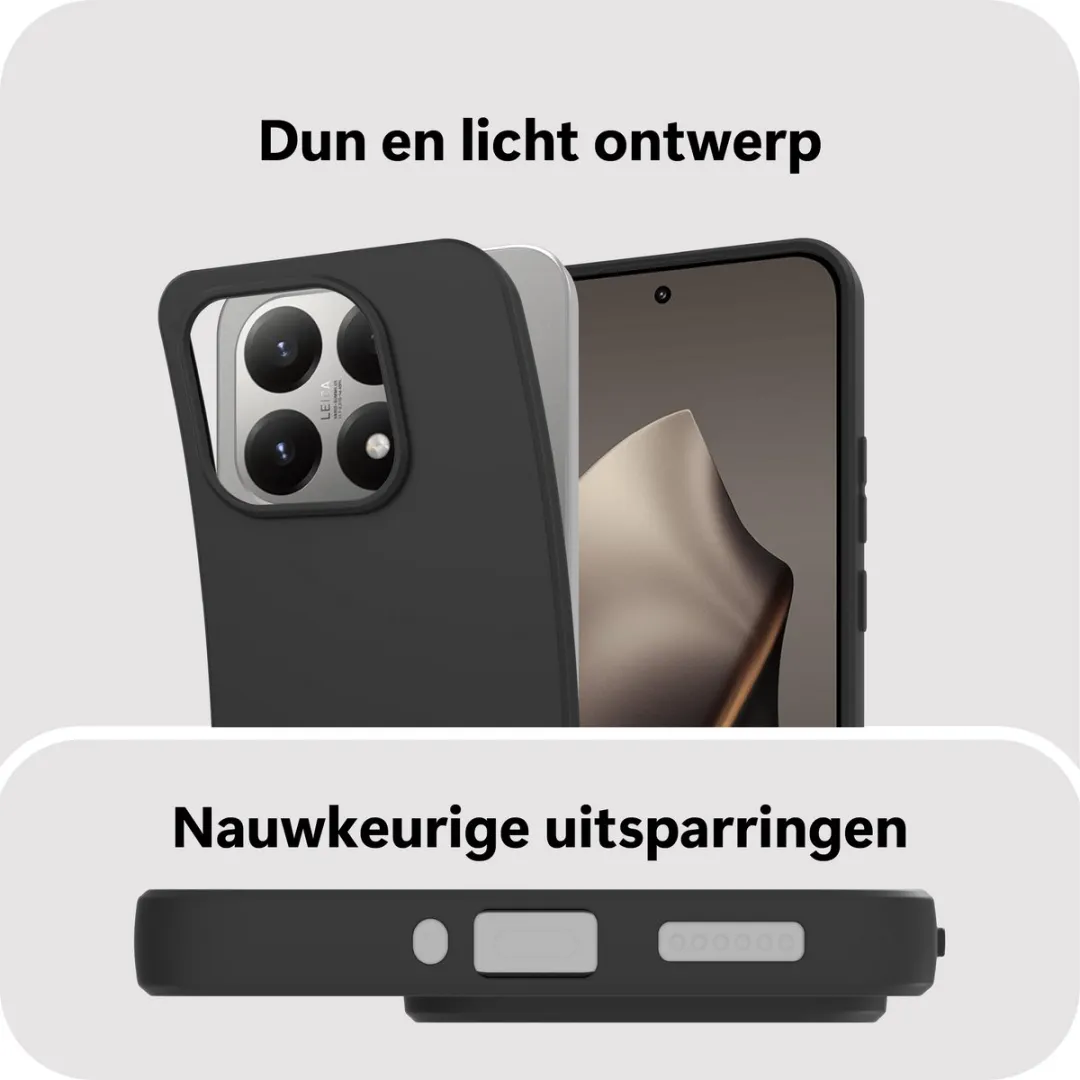 Just in Case Xiaomi 15T Hoesje MXM2826KL1 - Zwart