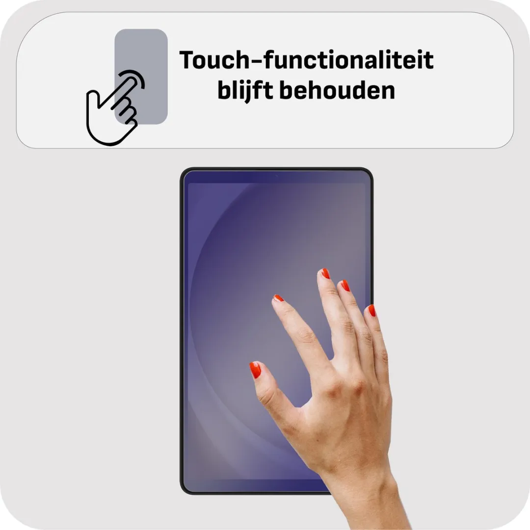 Just in Case TSA2812SB7 Blauw Lichtfilter Schermbeschermer - Samsung Galaxy Tab A11/A9 - afbeelding 6 van 6