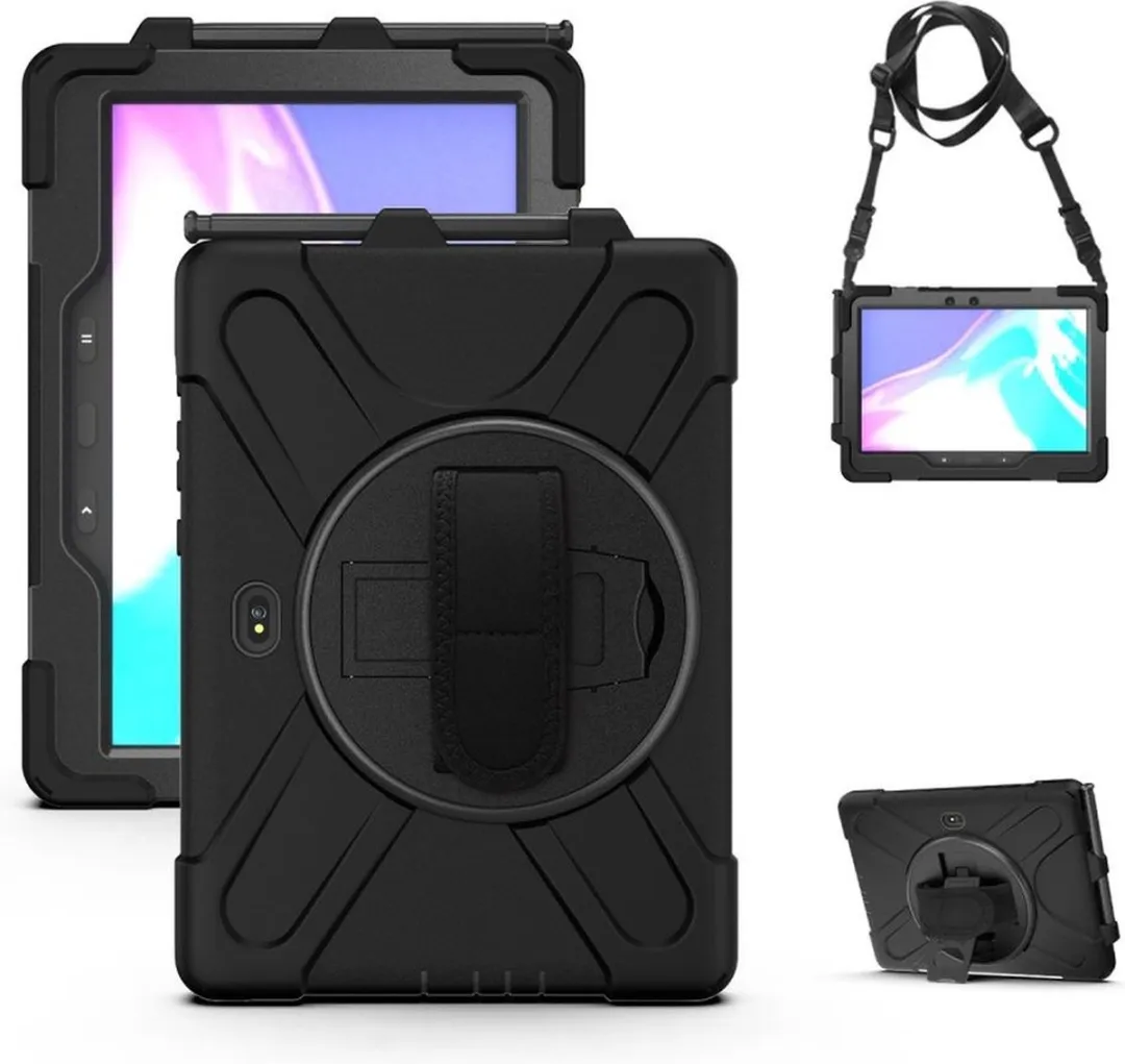Just in Case 4623471 Tablethoes - Samsung Galaxy Tab Active 10.1" - Zwart - afbeelding 6 van 6