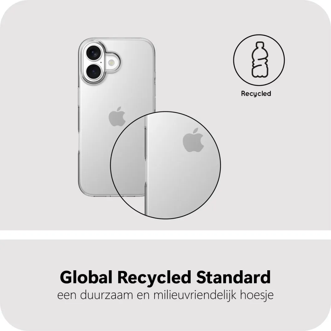 Just in Case iPhone 17 Siliconen Hoesje MAP2761ZC0 - Transparant - afbeelding 6 van 6