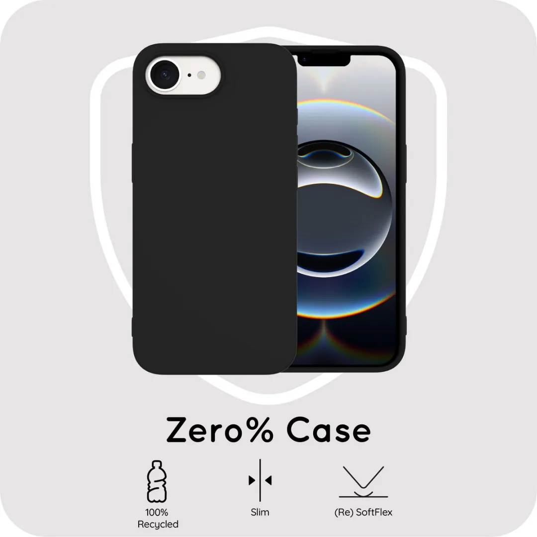 Just in Case iPhone 17e/16e Siliconen Hoesje 8506603 - Zwart - afbeelding 6 van 6