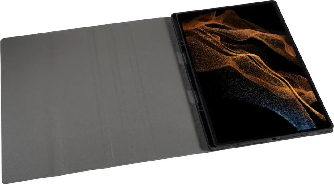 Just in Case Tablethoes met Toetsenbord S8 Ultra - Zwart