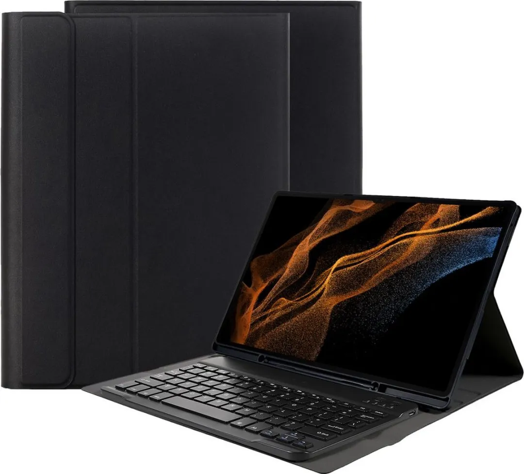 Just in Case Tablethoes met Toetsenbord S8 Ultra