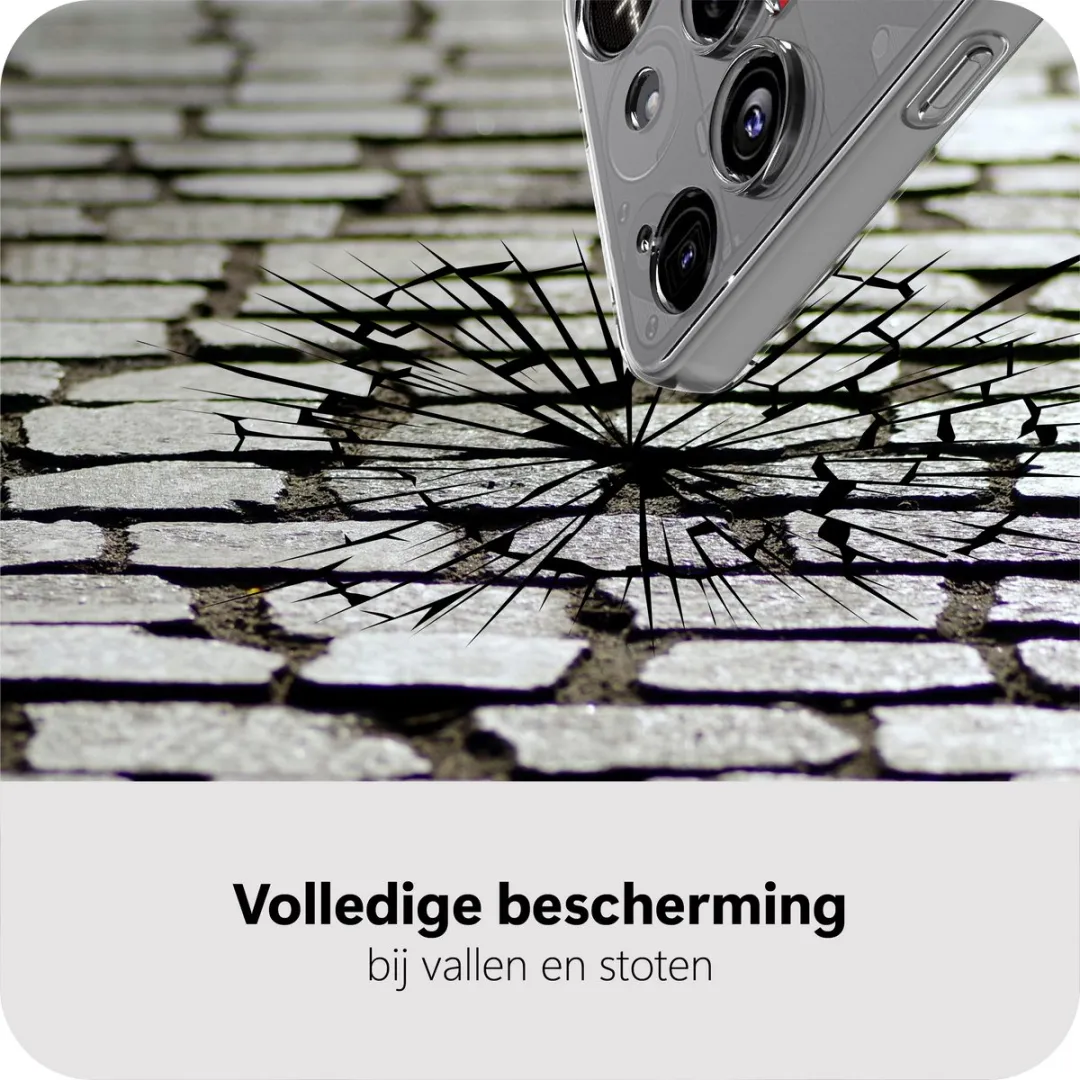 Just in Case Nothing Phone (3) Hoesje Siliconen MNT2777KL0 - Transparant - afbeelding 6 van 6