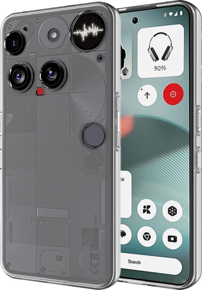 Just in Case Nothing Phone (3) Hoesje Siliconen MNT2777KL0