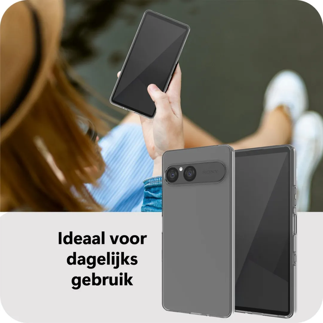 Just in Case Siliconen Hoesje Sony Xperia 10 VII MSY2818KL0 - Transparant