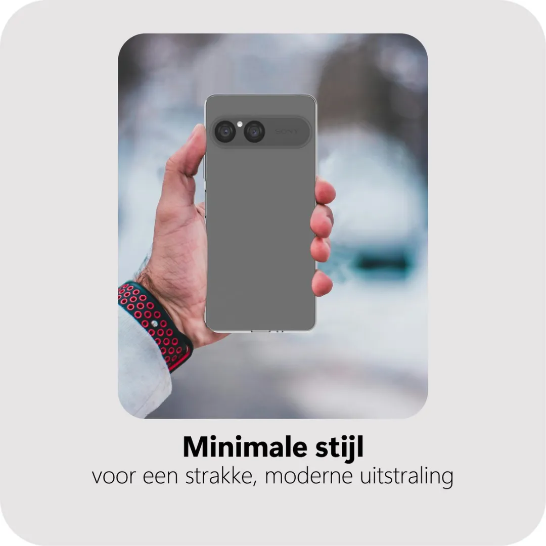Just in Case Siliconen Hoesje Sony Xperia 10 VII MSY2818KL0 - Transparant