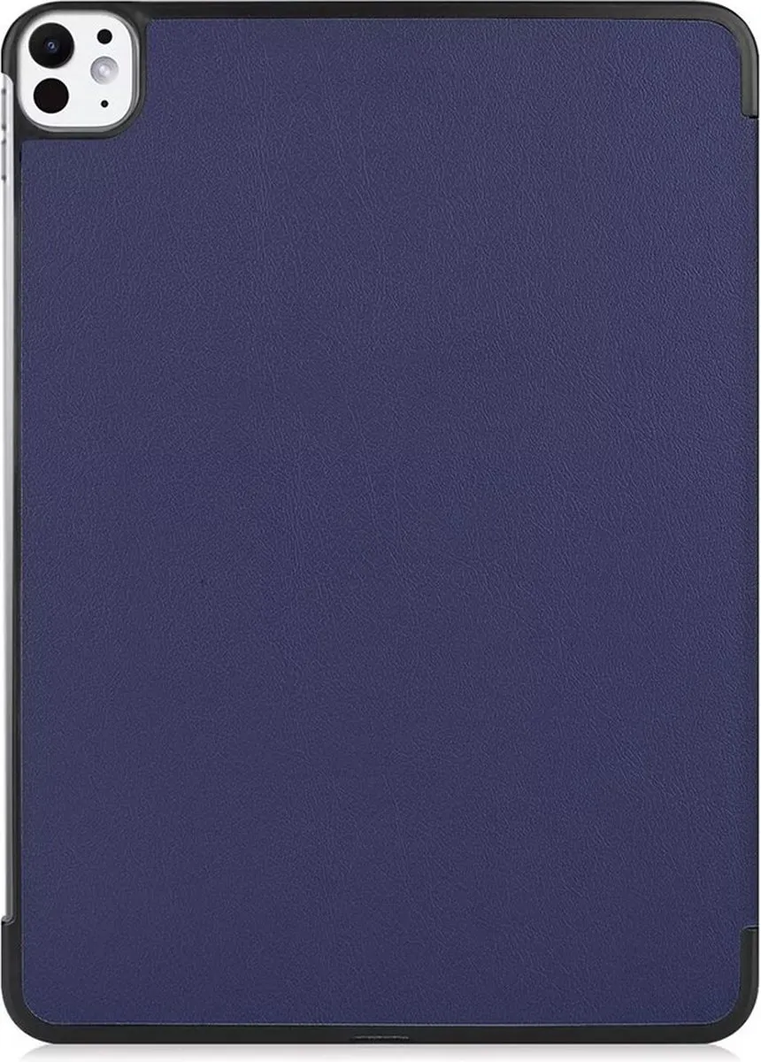 Just in Case TriFold Bookcase Hoes iPad Pro 13 2024/2025 M4/M5 - Blauw