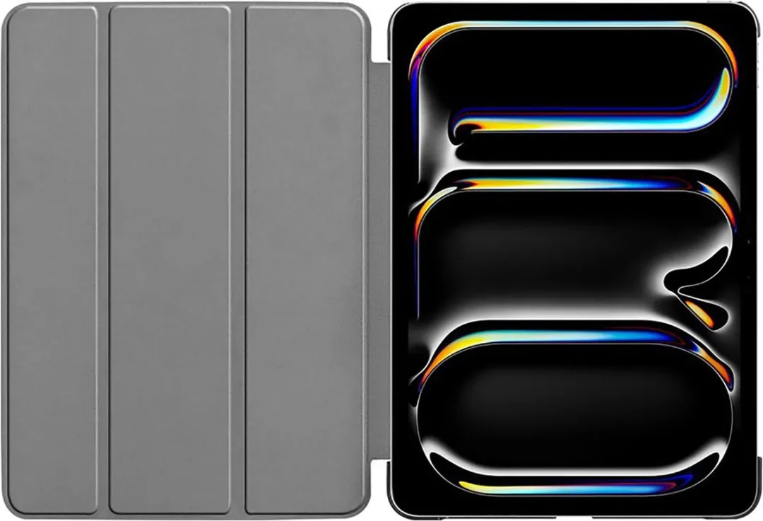 Just in Case TriFold Bookcase Hoes iPad Pro 13 2024/2025 M4/M5 - Blauw - afbeelding 6 van 6