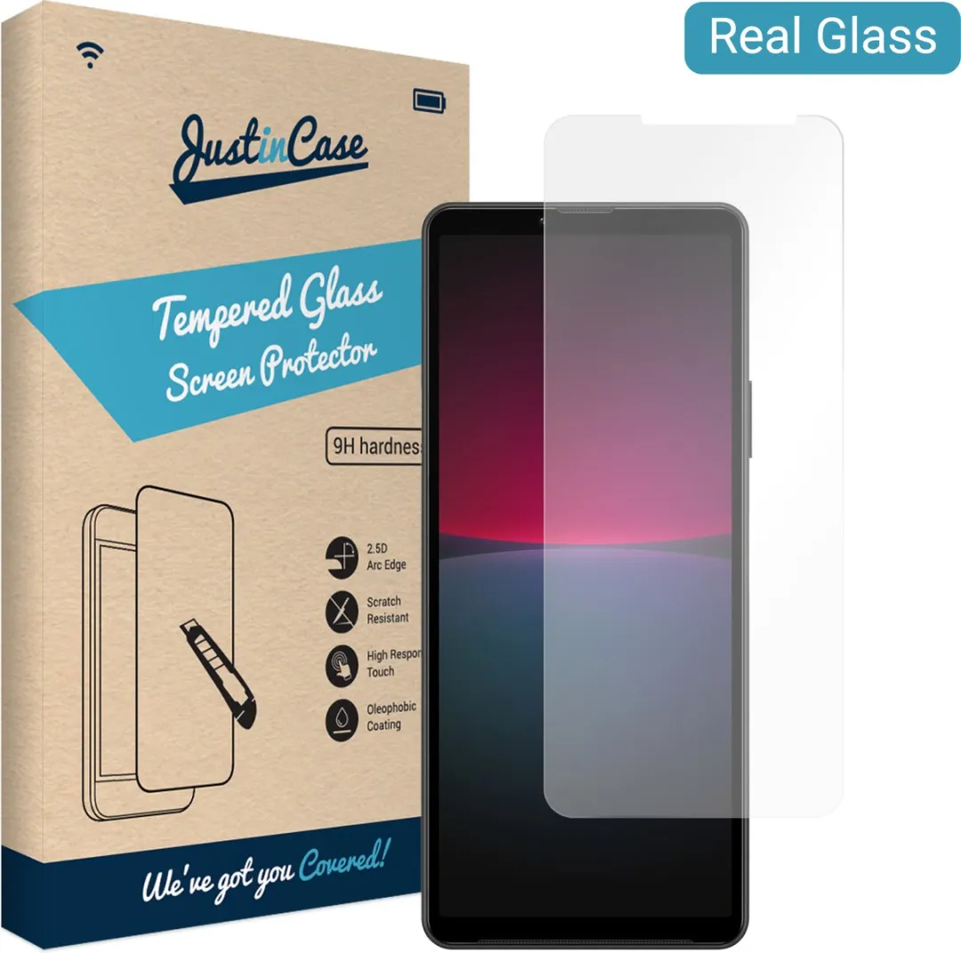 Just in Case Sony Xperia 10 IV Tempered Glass Screenprotector