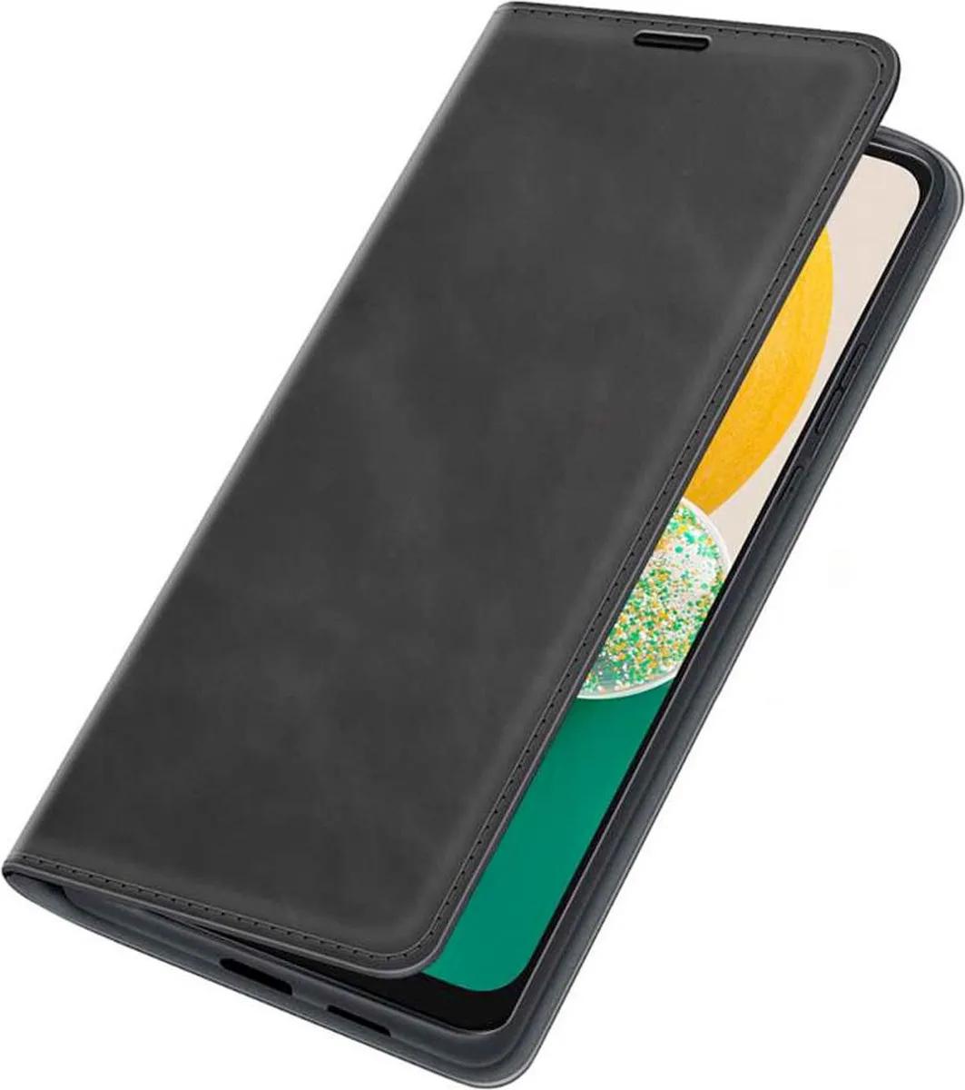 Just in Case Hoesje Samsung Galaxy A13 4G - Pasjeshouder 4 Stuks - Zwart