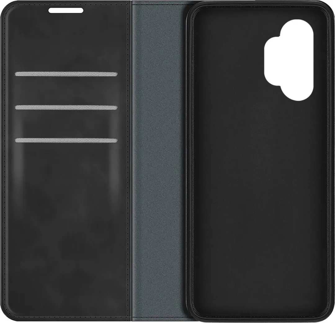 Just in Case Hoesje Samsung Galaxy A13 4G - Pasjeshouder 4 Stuks - Zwart