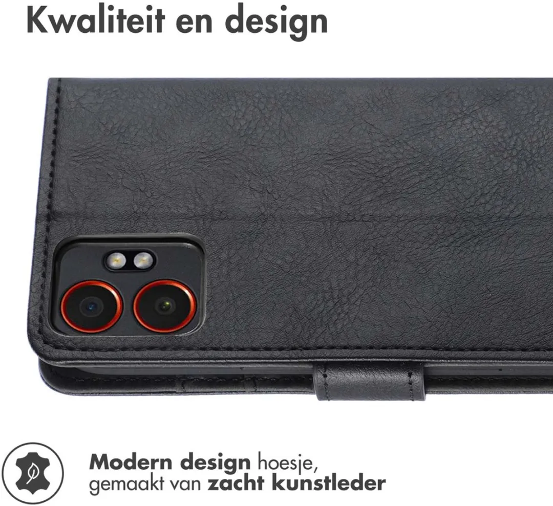 Imoshion Hoesje Samsung Galaxy Xcover 7 Pro - 3 Pasjes - Zwart