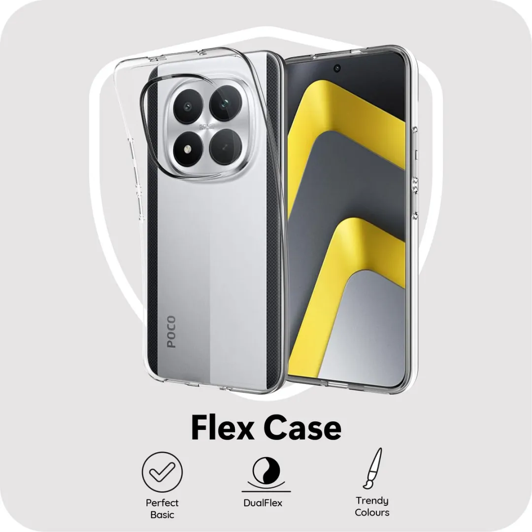 Just in Case Hoesje Xiaomi Poco M8 Pro 5G MXM2875KL0 - Siliconen Transparant
