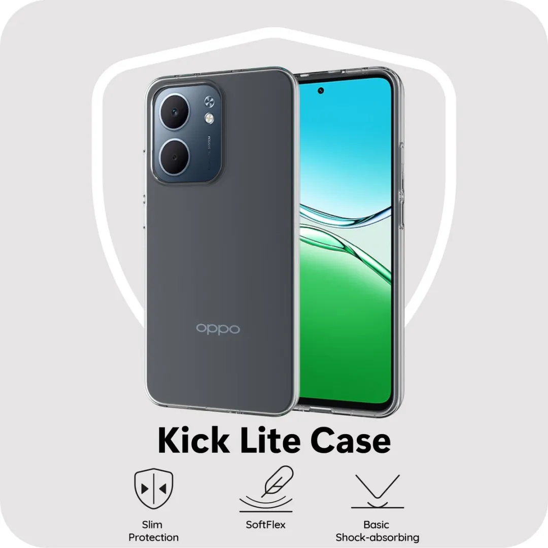 Just in Case Oppo A5X Siliconen Hoesje - MOO2804KL0 - Transparant