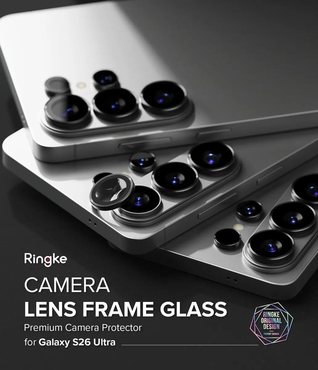 Ringke Camera Tempered Glass - Samsung Galaxy S26 Ultra - 2 Stuks