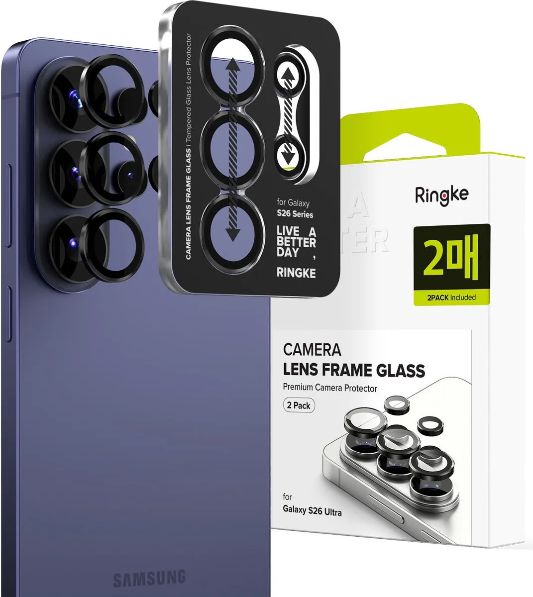Ringke Camera Tempered Glass