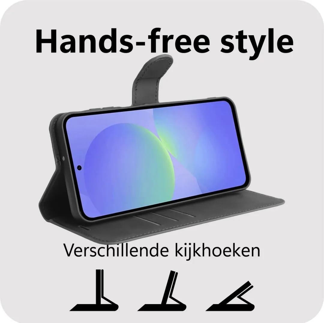 Just in Case Samsung Galaxy A37 Hoesje MSA2870PW1 - 4 Pasjes - Zwart