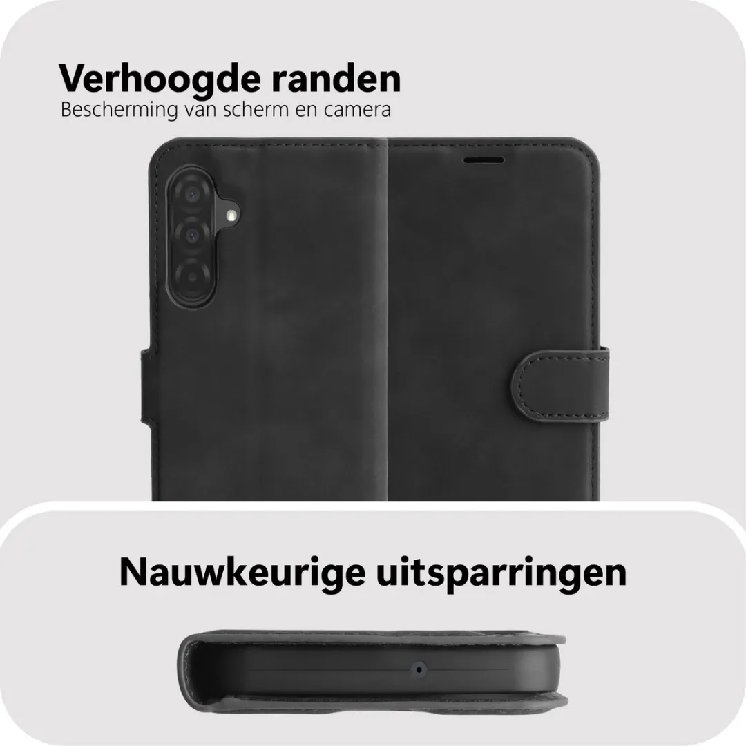 Just in Case Samsung Galaxy A37 Hoesje MSA2870PW1 - 4 Pasjes - Zwart