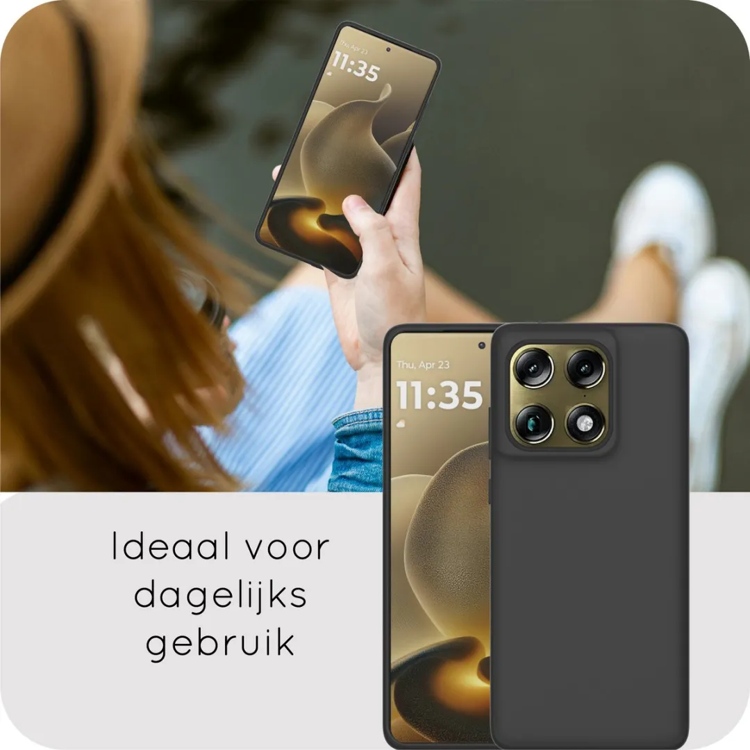Just in Case Motorola Signature Siliconen Hoesje MMT2878KL1 - Zwart