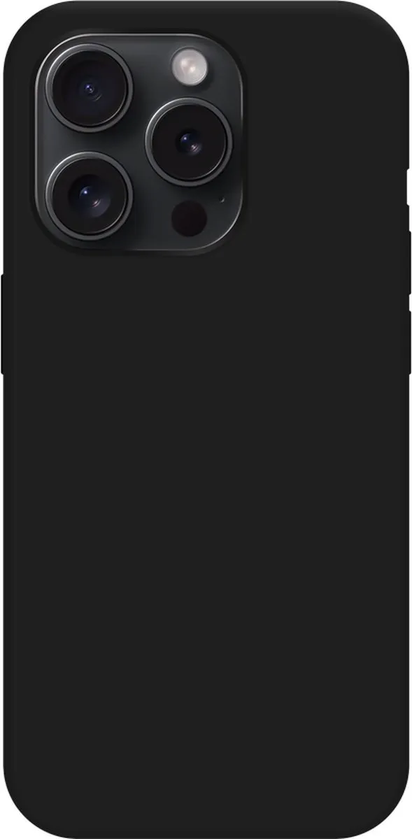 Just in Case iPhone 15 Pro Hoesje Siliconen 8131980 - Zwart