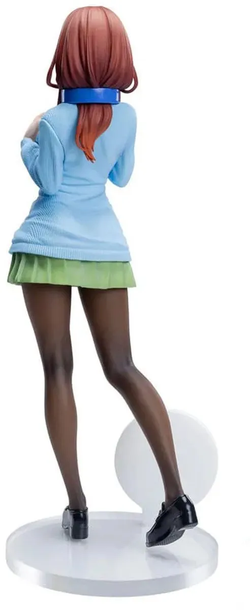 Sega The Quintessential Quintuplets Miku Nakano Luminasta PVC Statue - 7cm - Multicolor