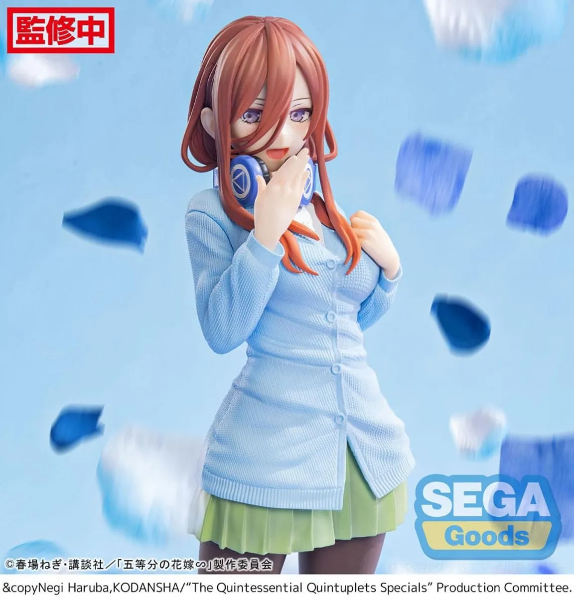 Sega The Quintessential Quintuplets Miku Nakano Luminasta PVC Statue - 7cm - Multicolor - afbeelding 6 van 6