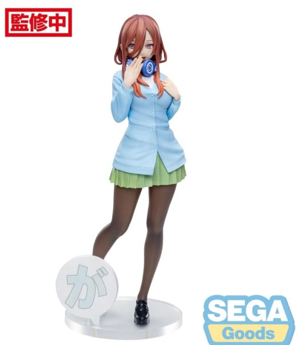 Sega The Quintessential Quintuplets Miku Nakano Luminasta PVC Statue